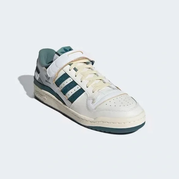 adidas gazelle silver green womens Adidas Forum 84 Low ADV White/Blue/Green SALE – 561 Skate main image 1